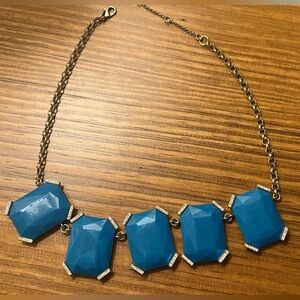 Blue Statement Necklace